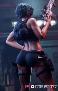 overwatch-rule-–-short-hair,-voluptuous,-female,-tattoo,-breasts