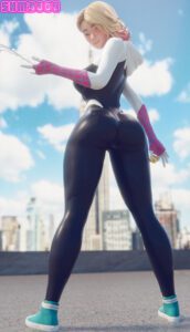 spider-gwen-rule-–-blonde-hair,-blender,-dat-ass,-big-butt,-gwen-stacy-(spider-verse)