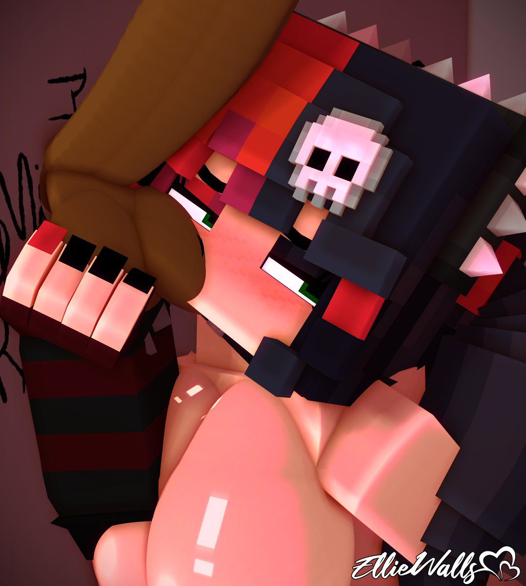 Slideshow minecraft porn skin.