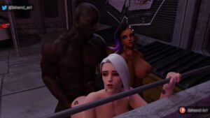 ashe-game-hentai-–-dark-skin,-naughty-face,-sideboob,-doggy-style,-large-butt,-alley