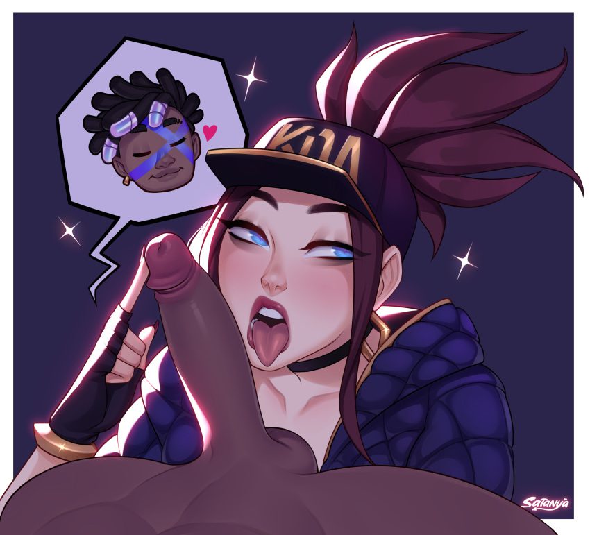 league-of-legends-free-sex-art-–-hat,-satanya,-true-damage-akali,-open-mouth,-heart