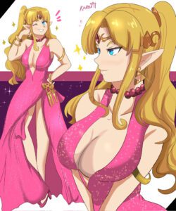 the-legend-of-zelda-hot-hentai-–-large-breasts,-hand-on-hip,-blonde-hair