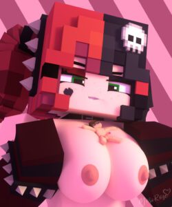 minecraft-sex-art-–-open-mouth,-anon,-horny,-erect-nipples,-outside,-green-eyes