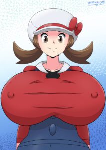 lyra-hot-hentai-–-nipples-visible-through-clothing,-looking-at-viewer,-massive-breasts,-breasts-bigger-than-head,-pokies