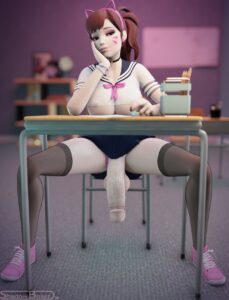 overwatch-game-porn-–-thighhighs,-d.va,-futa-only