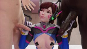 overwatch-game-porn-–-holding-penis,-brown-eyes,-bodysuit,-small-breasts,-ripped-clothing,-small-penis-humiliation,-asian-female