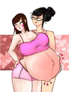 mei-porn-–-pregnant,-belly,-breasts,-chexloxe,-d.va,-lingerie
