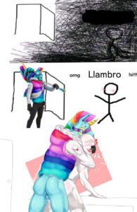 llambro-game-porn-–-unicorn-humanoid,-cum-drip,-blush,-text,-faceless-male,-male-penetrating-male
