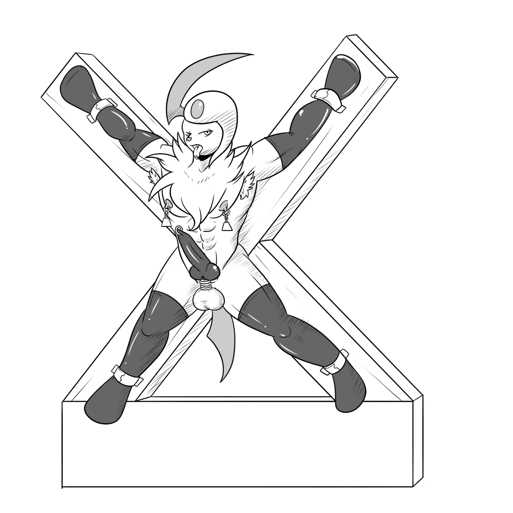 pokemon-porn-hentai-–-solo,-nipple-piercing,-pokemon-(species),-muscular,-body-hair,-nipples