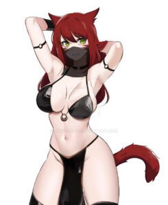 final-fantasy-hot-hentai-–-voluptuous,-armpits,-dancer-outfit,-cat-tail,-original,-loincloth