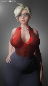 overwatch-rule-–-looking-at-viewer,-blender,-breasts,-wide-hips,-big-breasts