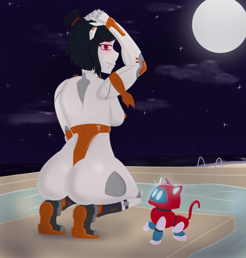 kyo-hentai-xxx,-tsuki-hentai-xxx-–-ass,-outdoors,-night,-black-hair,-robot.