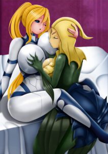 nami-porn-hentai-–-samus-aran,-bodysuit,-armor,-blonde-hair,-female