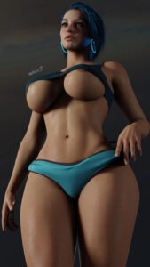 resident-evil-hentai-porn-–-panty-pull,-breasts,-pulling-underwear,-sportswear,-athletic-female,-resident-evil-make,-thick-legs