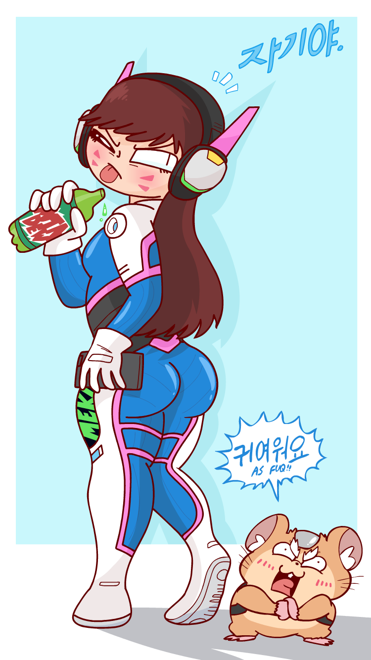 overwatch-hentai-art-–-dva,-tongue-out,-female-only,-clothed-female.