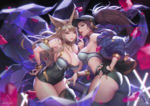 league-of-legends-porn-hentai-–-cleavage,-chocker,-ass,-bare-shoulders,-k/da-akali