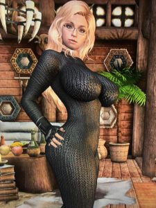 skyrim-sex-art-–-seductive,-rebecca-(original-character),-looking-at-viewer,-blue-eyes,-blonde-hair,-tagme-(source),-chainmail
