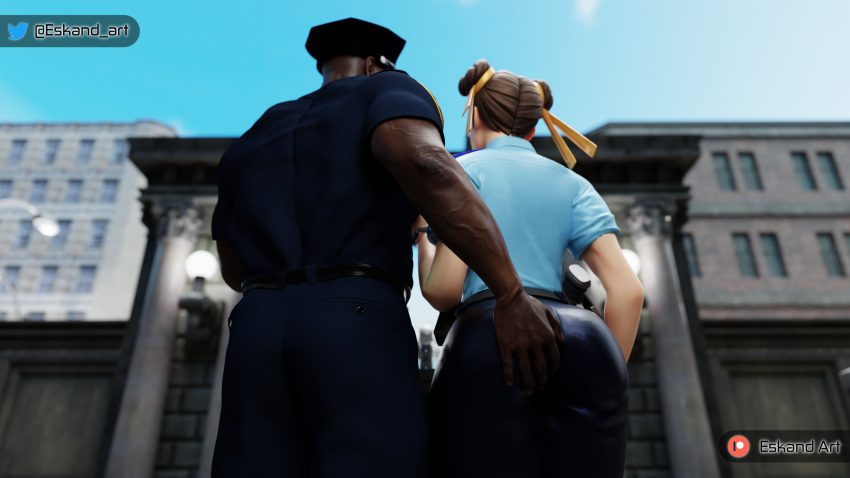 fortnite-porn-hentai-–-asian-female,-big-ass,-female,-dark-skin,-policewoman