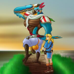 the-legend-of-zelda-game-hentai-–-duo,-hylian,-big-pecs,-foreskin,-breath-of-the-wild,-kass-(tloz)