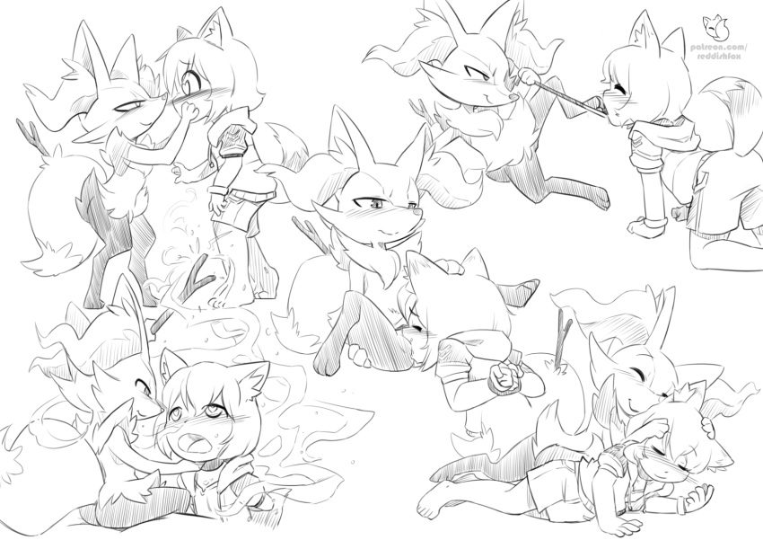 pokemon-rule-–-canid,-genitals,-black-and-white,-mammal,-canine