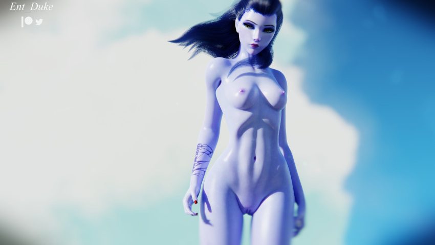 overwatch-rule-–-posing,-purple-skin,-dark-blue-hair,-purple-body,-3d