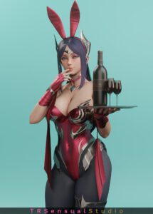 irelia-rule-–-bunny-ears,-fingerless-gloves,-wine-bottle,-large-breasts,-bunnysuit,-thigh-strap,-female