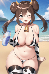 rosa-free-sex-art-–-smile,-green-eyes,-thick-thighs,-cow-print-bikini,-nai-diffusion,-twintails,-ai-generated