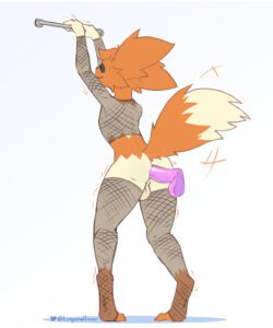 pokemon-porn-–-tail-tuft,-sex-toy,-striped-tail,-standing,-white-background
