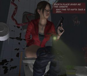 resident-evil-sex-art-–-toilet-use,-scat,-claire-redfield,-toilet,-shitting,-resident-evil-make