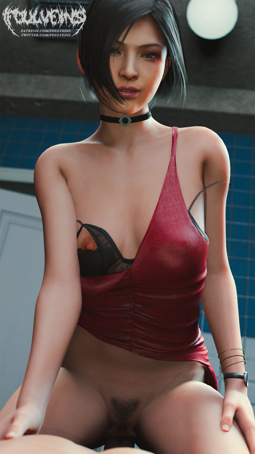 resident-evil-game-hentai-–-red-dress