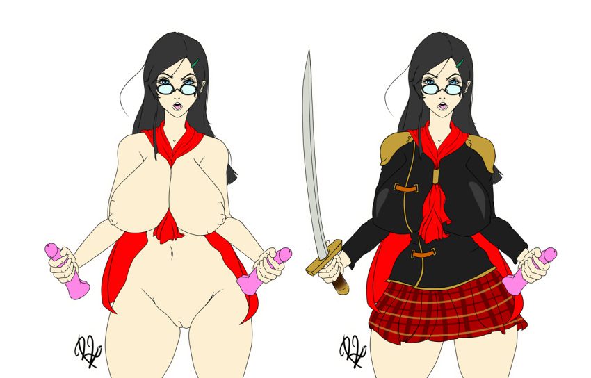 final-fantasy-hentai-porn-–-female,-dildo,-uniform,-big-breasts,-final-fantasy-type-ubyloveyou