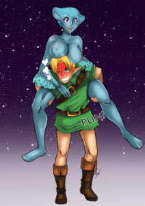 the-legend-of-zelda-game-porn-–-blue-skin,-purple-eyes,-link,-big-boobs,-nintendo,-nipples