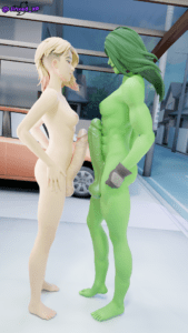 fortnite-game-hentai-–-spider-gwen,-size-difference,-jinxed-xp,-blonde
