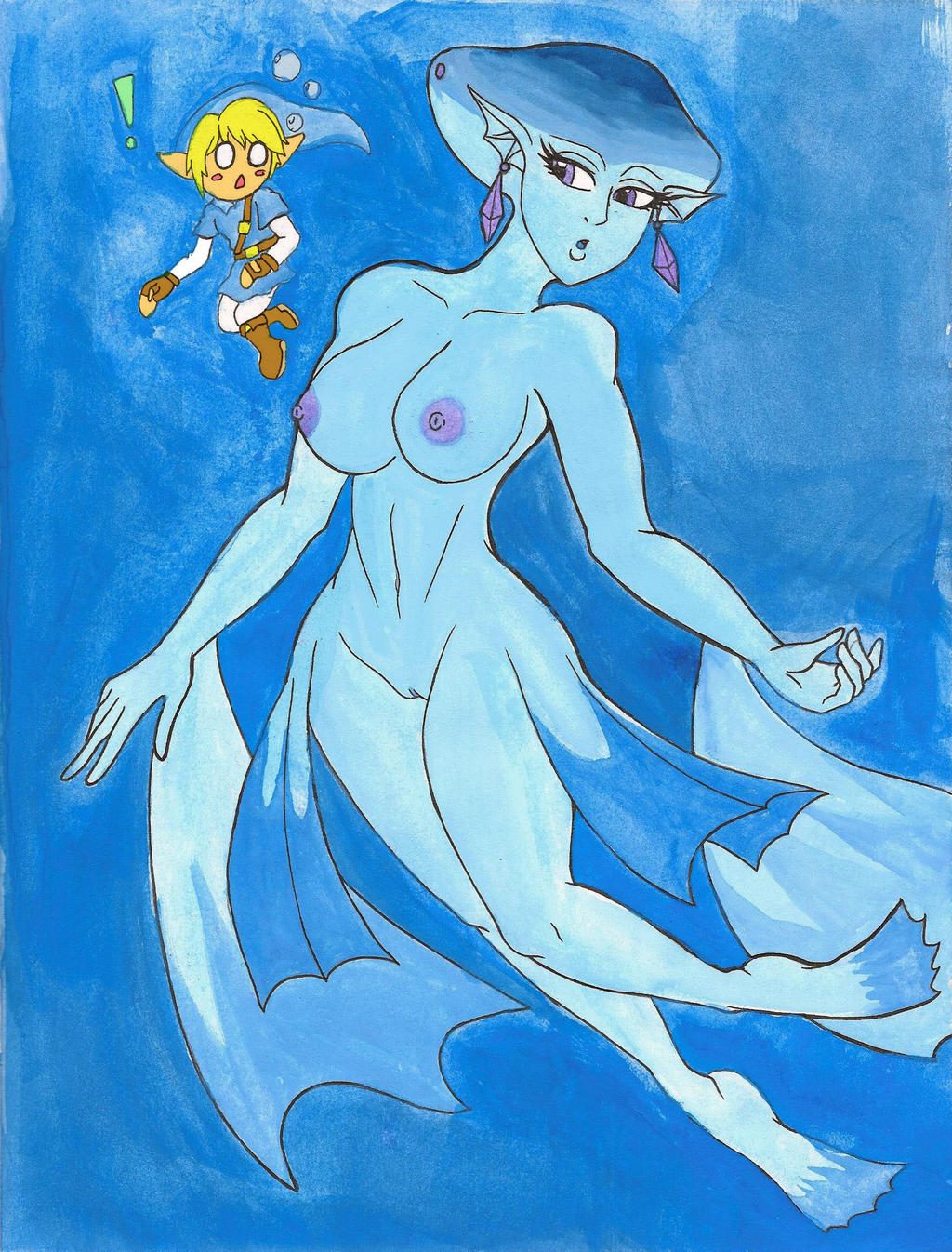 the-legend-of-zelda-xxx-art-–-pedrocorreia,-ls,-purple-nipples,-fish-girl