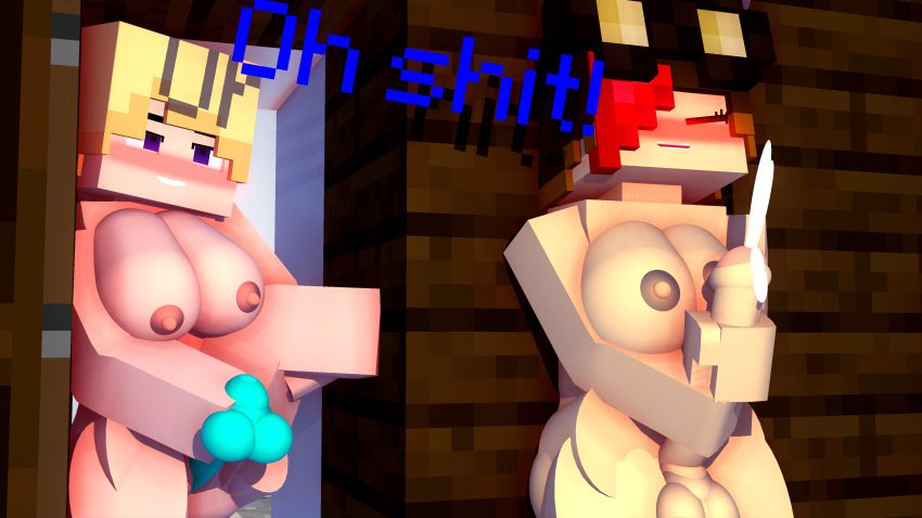 minecraft-xxx-art-–-red-eyes,-red-highlights,-blue-eyes,-blue-dildo,-space-engineer