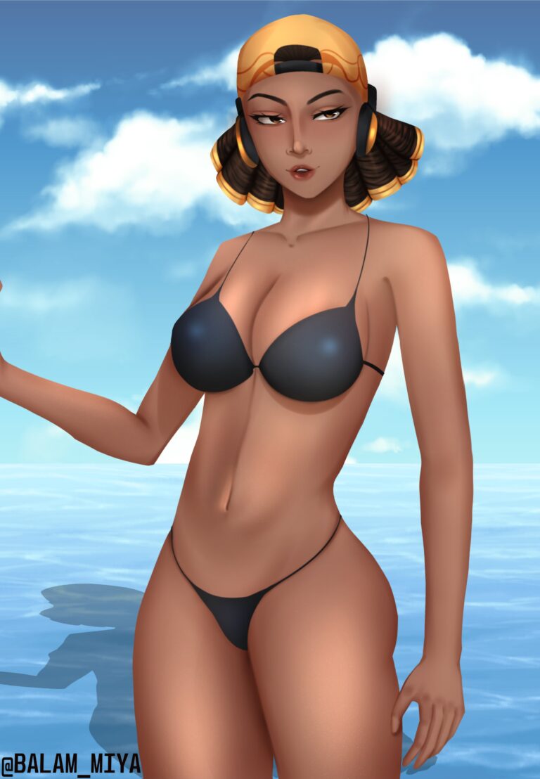 raze-sex-art-–-l,-big-breasts,-headphones,-bikini,-brown-hair,-ocean,-brown-eyes
