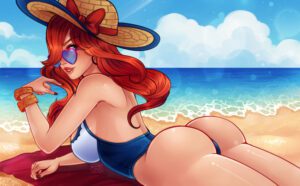 league-of-legends-hot-hentai-–-pool-party-series,-laying-down,-miss-fortune,-looking-at-viewer