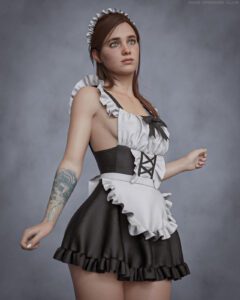 ellie-rule-–-maid-uniform,-small-breasts,-breasts,-maid,-athletic-female