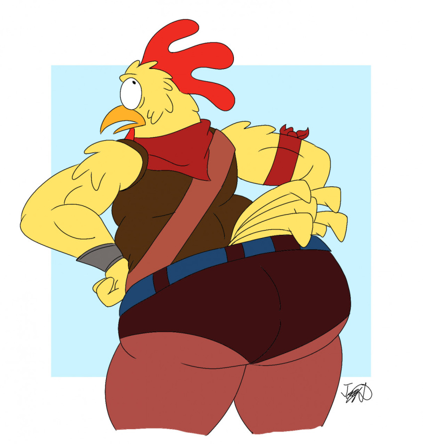 fortnite-game-hentai-–-chicken,-looking-back,-big-ass,-tight-clothing.