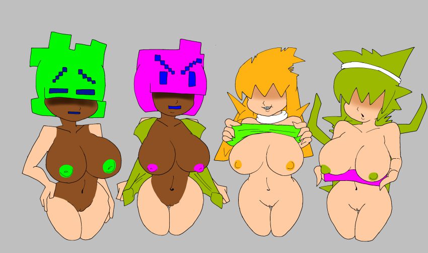 minusrn-hentai-–-dark-green-nipples,-pink-hair,-black-skin,-cartoon-network,-ibispaintx,-big-booba