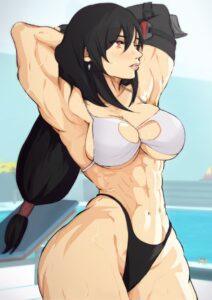 final-fantasy-rule-–-final-fantasy-vii,-tifa-lockhart,-thick-thighs,-stretching,-abs,-blush