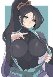 sage-hentai-art-–-teasing-viewer,-worried,-sad,-yoshiikirablr,-breasts