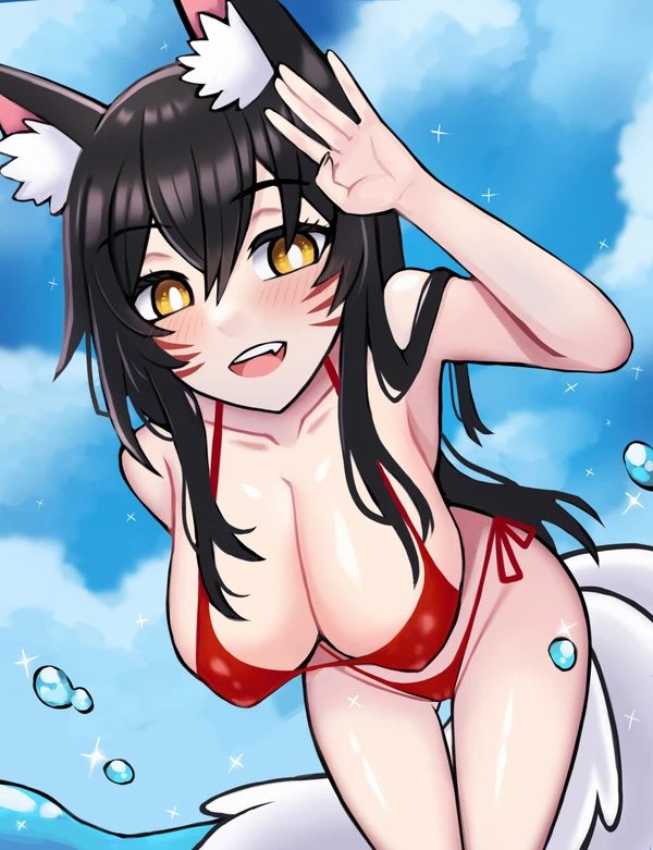 League Of Legends Game Hentai - Black Hair, Hourglass Figure, Video Games,  Fluffy Ears - Valorant Porn Gallery