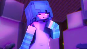 minecraft-sex-art-–-s,-big-penis,-blue-hair,-,-curvy,-surrounded-by-penises