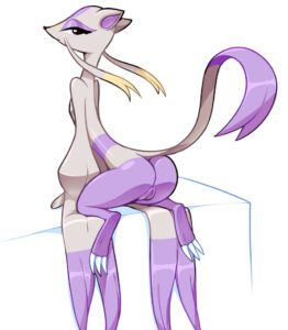 pokemon-free-sex-art-–-nude,-makeup,-toe-claws,-eyelashes,-half-closed-eyes,-claws