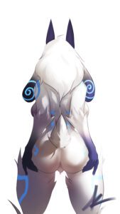 lamb-xxx-art-–-big-ears,-female-focus,-sideboob,-solo-female,-goat