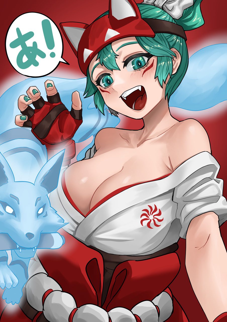 kiriko-porn-hentai-–-asian-female,-big-breasts,-breasts,-female-only,-smile,-cleavage,-ls