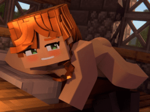 minecraft-game-porn-–-green-eyes,-orange-hair,-blush,-nude