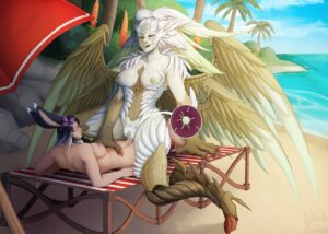 final-fantasy-sex-art-–-a,-rabbit-ears,-harpy,-black-hair,-ocean,-final-fantasy-xiv