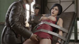 resident-evil-hentai-art-–-black-hair,-aroused,-resident-evil-make,-military-uniform,-resident-evil-ingering,-military-hat